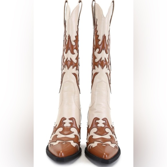 Ann Creek heeled western boots. Worn one time. - Picture 3 of 3